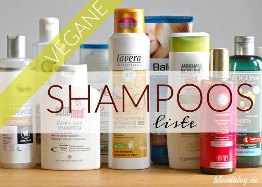 Veganes Shampoo LISTE: Bio & Drogerie-Shampoos - Naturkosmetik, Anti Aging  & Gesichtsöle